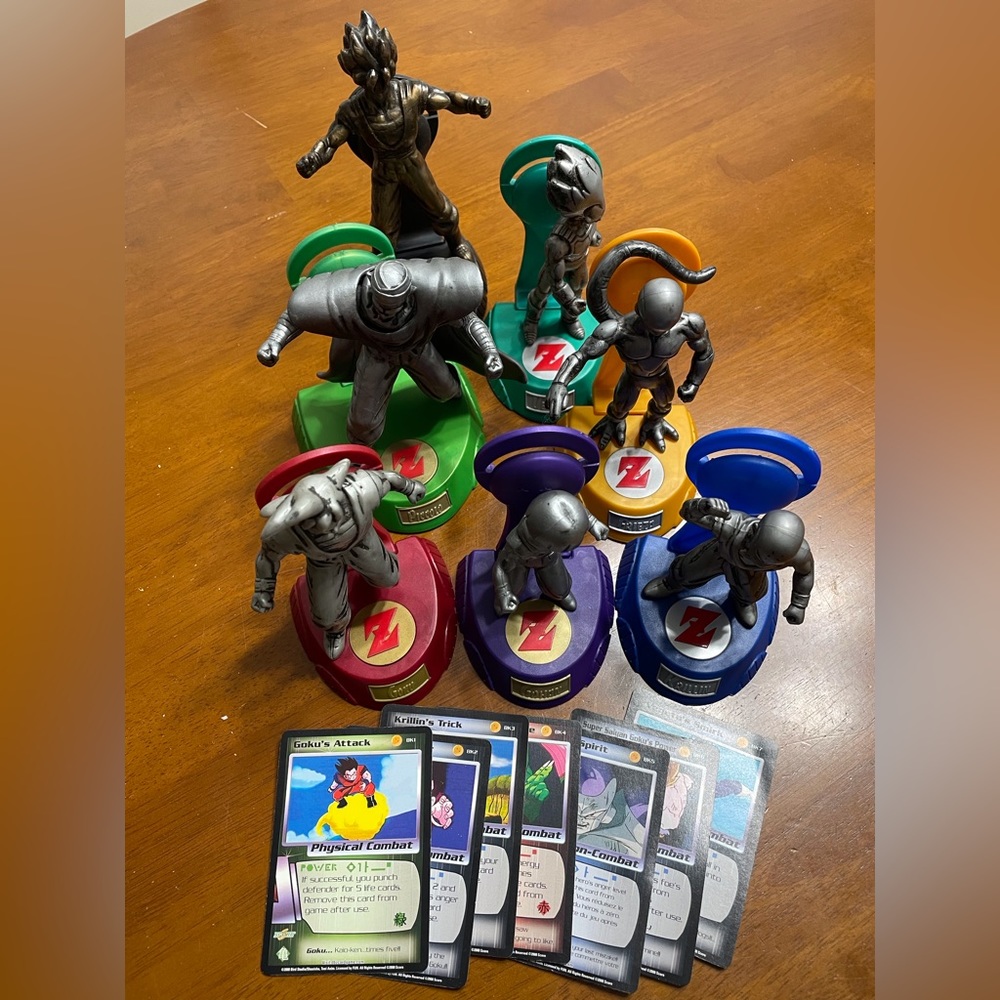 7 Dragonball Z Frieza Saga Figures